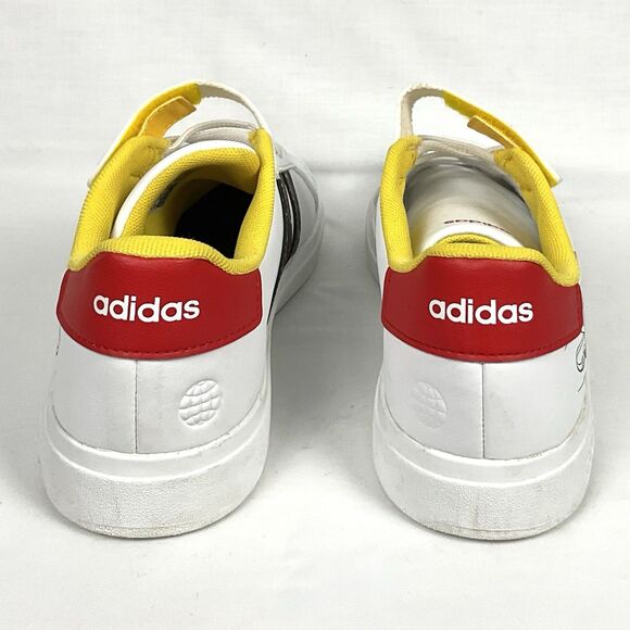 Adidas x Disney Grand Court J Mickey Mouse Sneakers Authentic Sz US Men’s 7 - Picture 9 of 12
